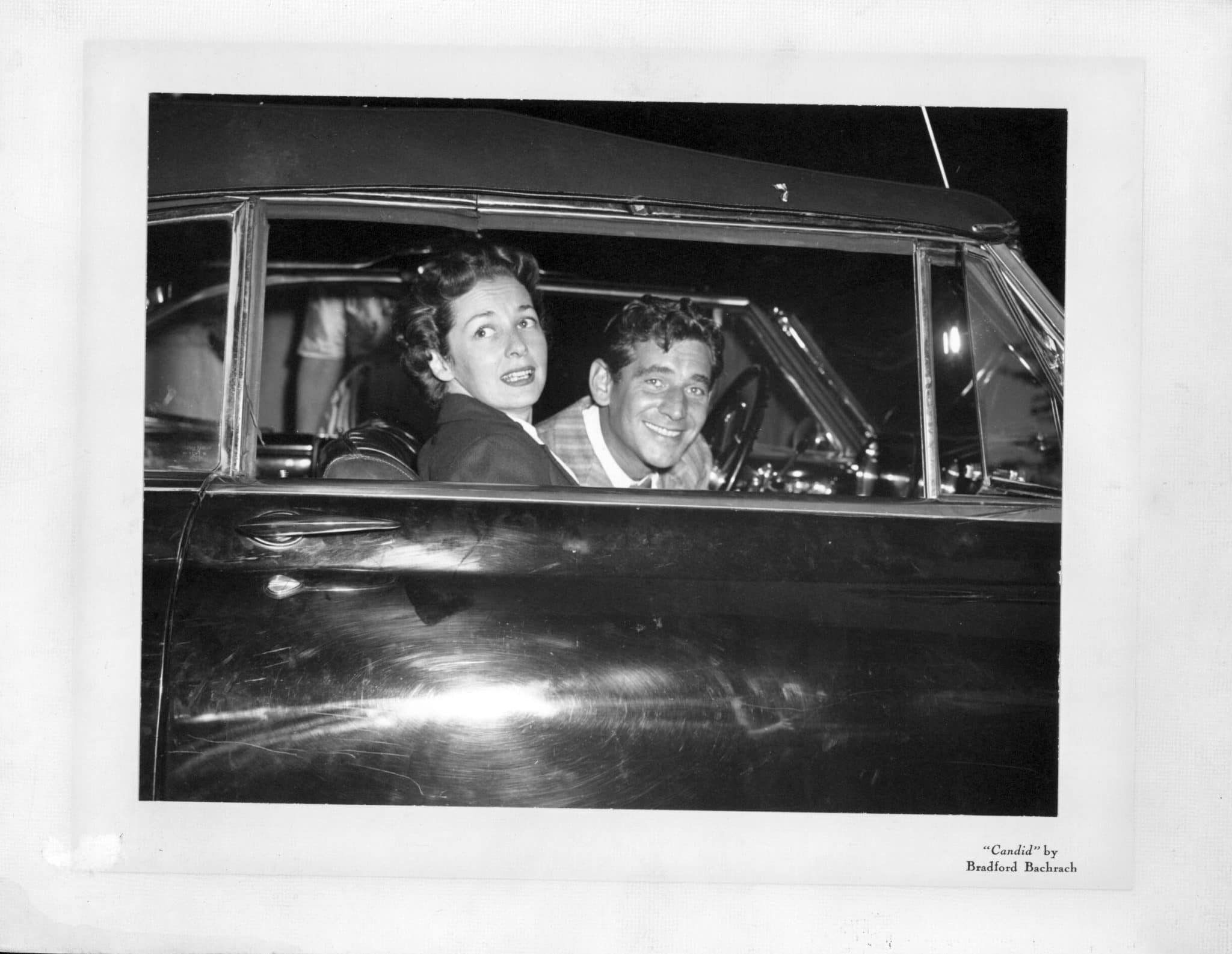 Bernstein and Felicia leaving for their honeymoon, September 9, 1951 Photo Bradford Bachrach. Made available online with permission of Robert D. Bachrach © Library of Congress, Music Division