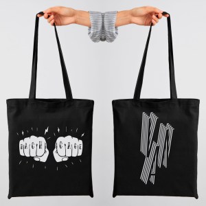 BACH⚡CAGE tote bag