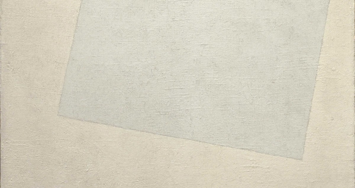 Kazimir Malevich, White on White (1918)