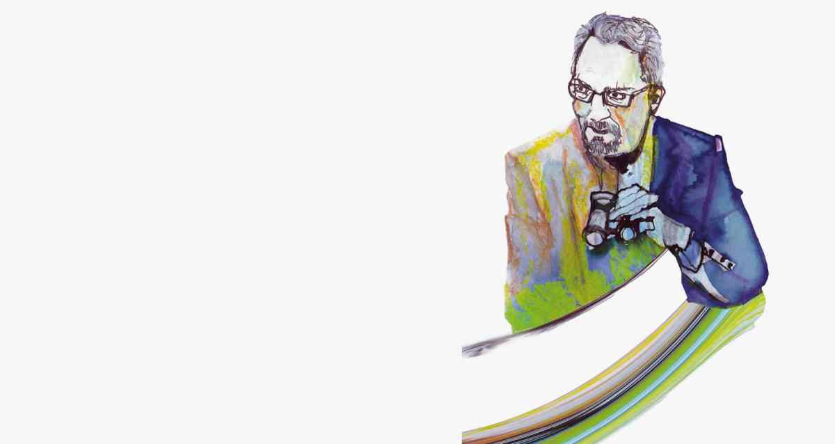 Alan Hollinghurst (Illustration: Carine Kuntz)