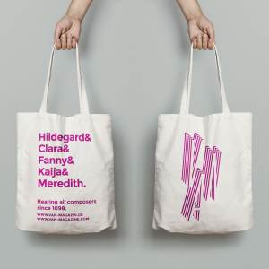 Tote Bag: Hildegard & Clara & Fanny & Kaija & Meredith