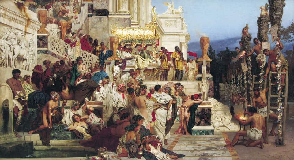 Henryk Siemiradzki, Nero’s Torches, 1872