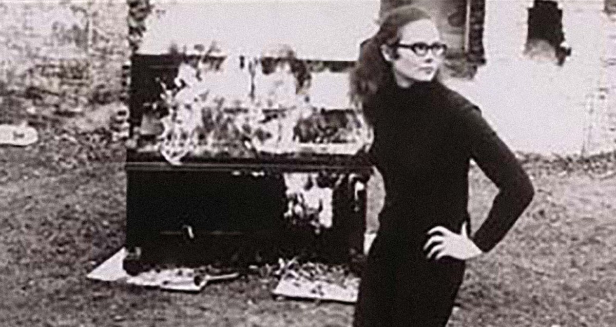 Annea Lockwood (Photo courtesty of the artist, 1968)